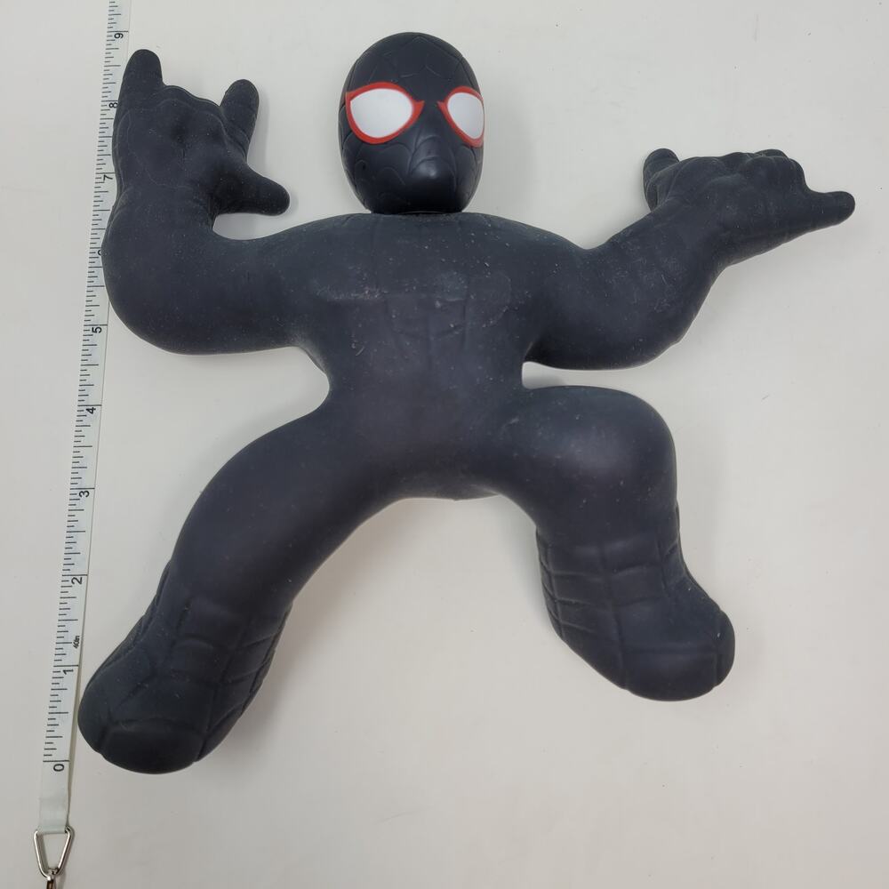 Stretch Spider-Man Heroes of Goo Jit Zu Miles Morales Marvel Huge 8" Squishy